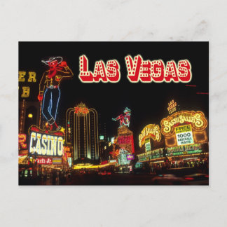Colorful Neon Signs, Las Vegas, Nevada Briefkaart