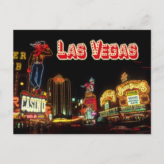 Colorful Neon Signs, Las Vegas, Nevada Briefkaart (Voorkant)