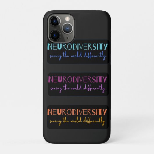 Colorful Neurodiversity Case-Mate iPhone Case (Achterkant)