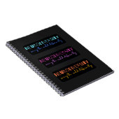 Colorful Neurodiversity Notitieboek (Rechterzijde)