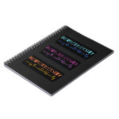 Colorful Neurodiversity Notitieboek (Linkerzijde)