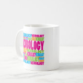 Colorful Neurology Koffiemok (Voorkant links)