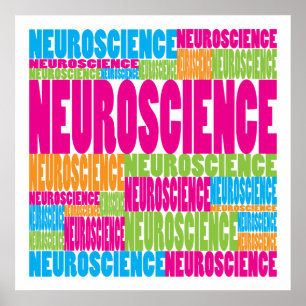 Colorful Neuroscience Poster
