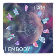 Colorful New Moon Cloth Bandana