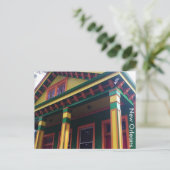 Colorful New Orleans House Briefkaart (Staand voorkant)