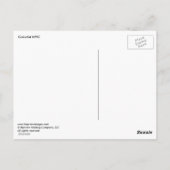 Colorful New York City Briefkaart (Achterkant)