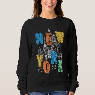 Colorful New York City Statue of Liberty City Tour Trui