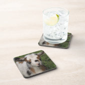 Colorful Nigerian Dwarf Dairy Goat Kind Bier Onderzetter (Rechterzijde)