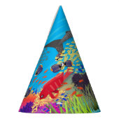 Colorful Ningaloo Coral Reef Feesthoedjes (Links)