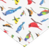 Colorful North American Birds Pattern Tafelkleed (Gekanteld)