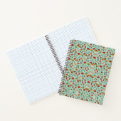 Colorful notebook with a detailed floral pattern notitieboek (Binnen)