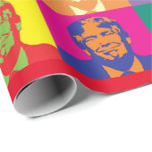 Colorful Novelty Donald Trump Wrapping Paper Cadeaupapier (Rol Hoek)