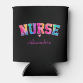 Colorful Nurse Blikjeskoeler (Voorkant)