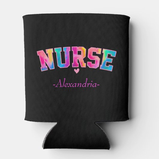 Colorful Nurse Blikjeskoeler (Achterkant)