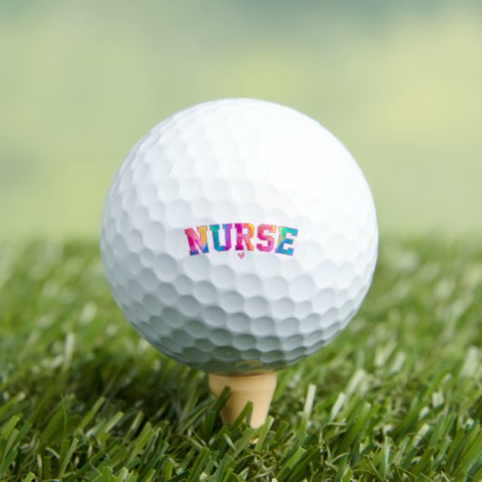 Colorful Nurse Golfballen (Insitu Shirt)