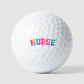 Colorful Nurse Golfballen (Voorkant)