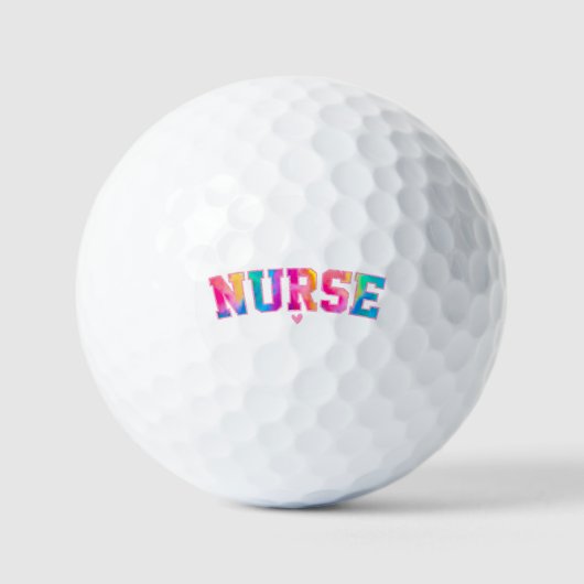 Colorful Nurse Golfballen (Voorkant)