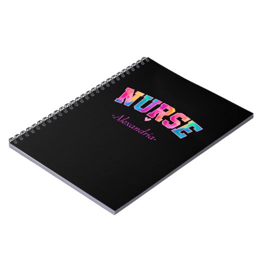 Colorful Nurse Notitieboek (Linkerzijde)