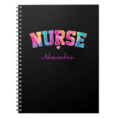 Colorful Nurse Notitieboek (Voorkant)