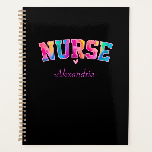 Colorful Nurse Planner (Voorkant)