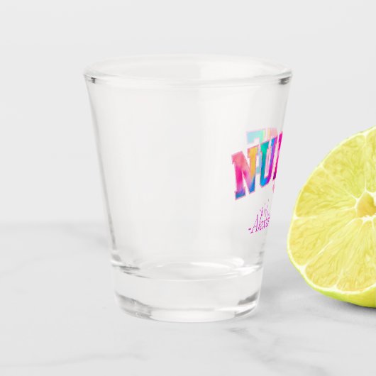 Colorful Nurse Shot Glas (Links)