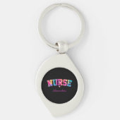 Colorful Nurse Sleutelhanger (Voorkant)
