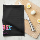 Colorful Nurse Theedoek (Quarter Fold)