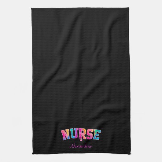 Colorful Nurse Theedoek (Verticaal)