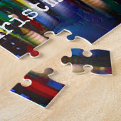 Colorful Nutkraker Soldaten Merry Kerstry Legpuzzel (Zijkant)