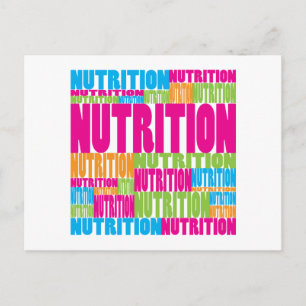 Colorful Nutrition Briefkaart