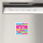 Colorful Nutrition Magneet (Insitu (Vaatwasser))