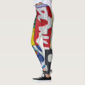 COLORFUL NYC GRAFFITI POW LEGGINGS (Links)