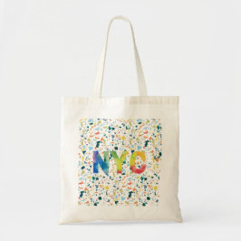 Colorful NYC New York City Canvas tas