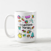 Colorful Occupational Therapy Koffiemok (Links)