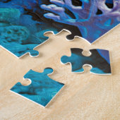 Colorful Ocean Fish Jigzaag Puzzle Legpuzzel (Zijkant)