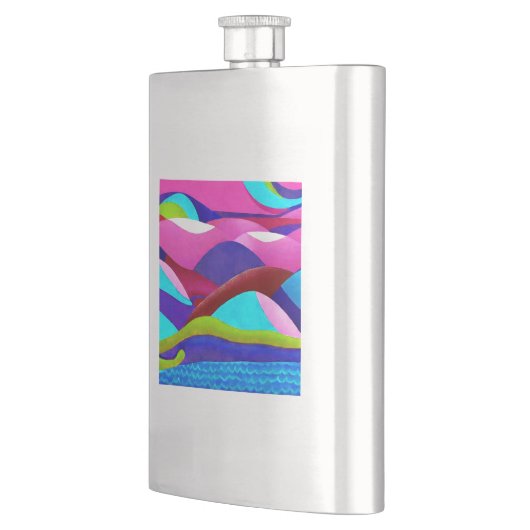 Colorful Ocean Hills Flacon (Links)