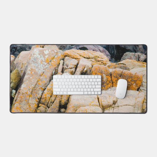 Colorful Ocean Rocks Print Bureaumat (Keyboard & Muis)