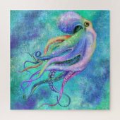Colorful Octopus Puzzle Gift Legpuzzel (Verticaal)
