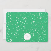 Colorful Oh Happy Alles Confetti Fun Foto Feestdagenkaart (Achterkant)