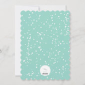 Colorful Oh Happy Alles Stippen 2 Foto Collage Feestdagenkaart (Achterkant)