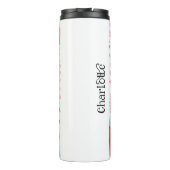 Colorful Oh How He Loves Us Graphic Thermosbeker (Achterkant)