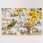 Colorful Oia Village Santorini Griekenland Legpuzzel (Horizontaal)