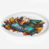 Colorful Oktoberfest  Papieren Bordje (Gekanteld)