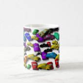 Colorful Old Cars Coffee Mok (Center)