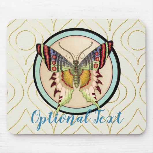 Colorful Old World Butterfly Muismat (Voorkant)
