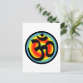 Colorful_Om Briefkaart (Staand voorkant)