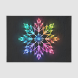 COLORFUL OMBRE HOLIDAY WINTER SNOWFLAKE TISSUEPAPIER