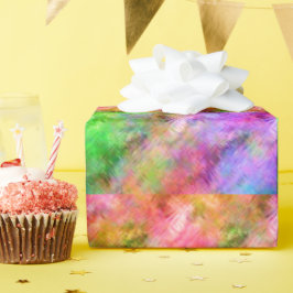 Colorful Opal Glassy Texture Cadeaupapier