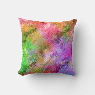 Colorful Opal Glassy Texture Kussen