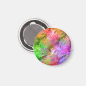 Colorful Opal Glassy Texture Magneet (Voorkant / Achterkant)